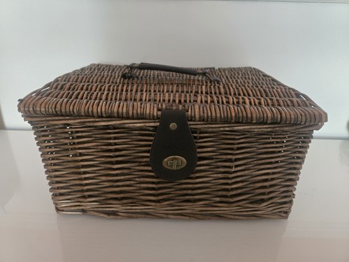 Wicker hamper basket - m&s,