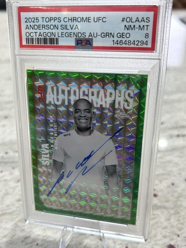 Anderson silva topps chrome - anderson,