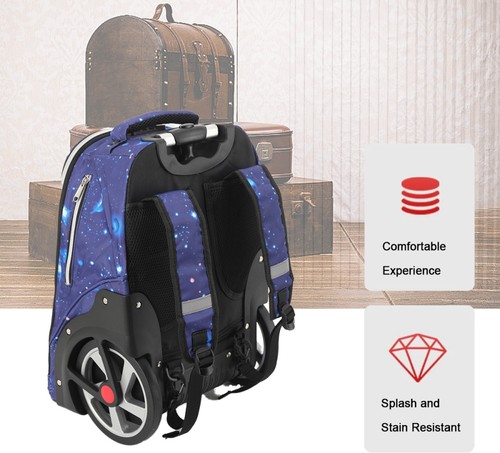 Travel backpack with wheels - with,