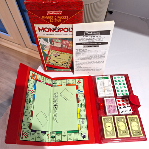 Vintage waddingtons monopoly - vintage,