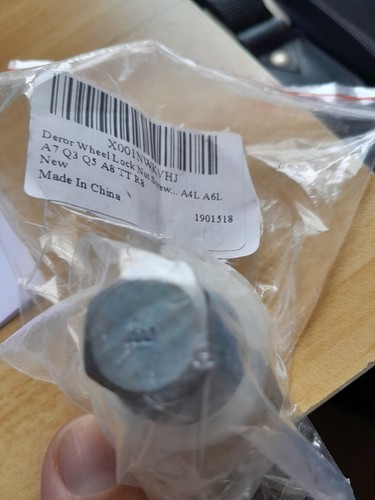 Audi locking wheel nut key - key, 808