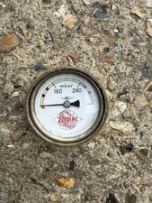 Vintage Zodiac Dinghy / Inflatable Boat Pressure Gauge – 160–240 mbar