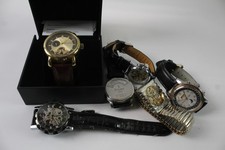 Assorted Mechanical Watches Stauer Mastertime Etc SPARES/REPAIRS x 6