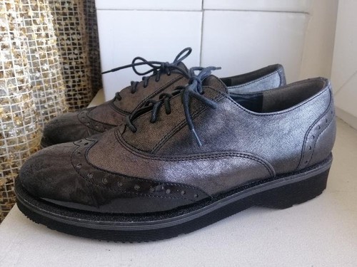 Women paul green oxford - oxford, black