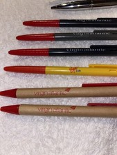 LARGE COLLECTION OF VIRGIN ATLANTIC PENS NEED NEW REFILS