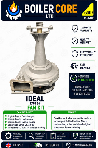 Ideal 175569 boiler fan logic - 175569,
