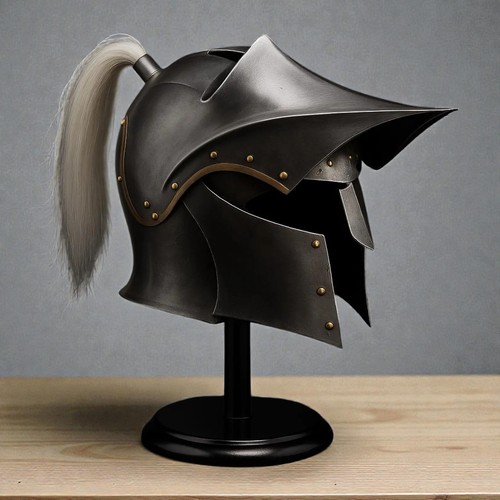 Italian medieval barbuta - italian,
