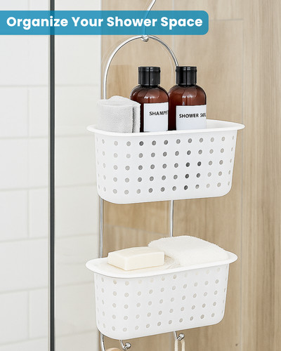 Tier wide plastic hanging - 2,