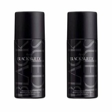 2x AVON BLACK SUEDE FOR MEN