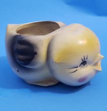 Vintage Bluebird Planter Vase