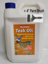 Bartoline teak oil litre - teak,