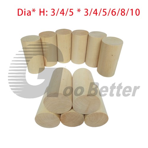 Solid wood rod cylinder - cylinder, column