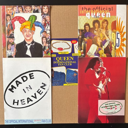 Queen fan club magazine - queen,