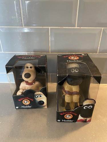 Wallace and gromit nodders set - wallace,