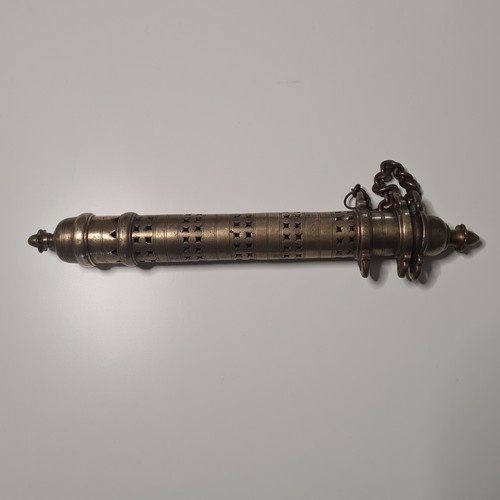 19th century brass scroll - century,