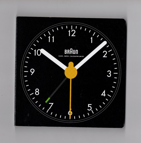 Braun clock watch - -, clock,