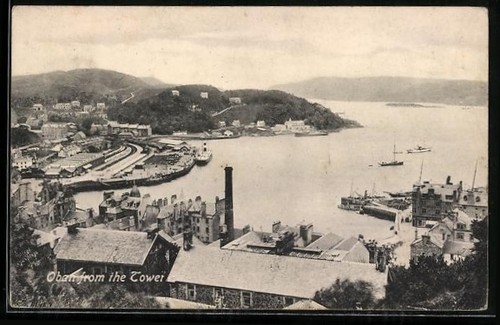Postcard oban from the - oban,,