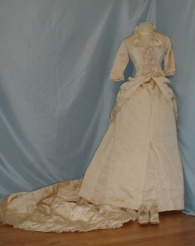 Supreme antique bustle wedding - supreme,