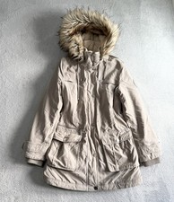 DKNY Coat Womens Beige Cream