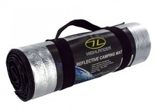 INSULATED REFLECTIVE SLEEPING MAT a foil foam backing camping bed roll 