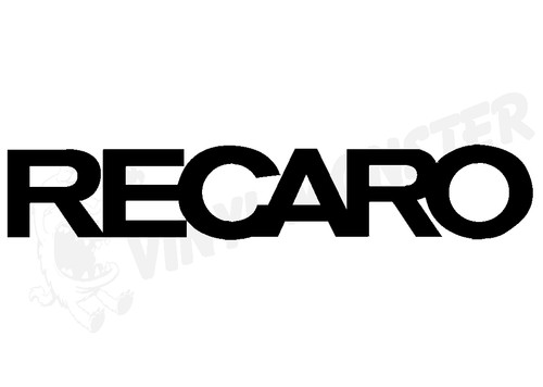 Recaro car sticker - sticker,, motorsport