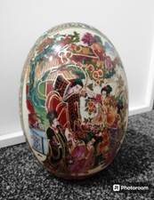 Vintage Chinese Satsuma Egg