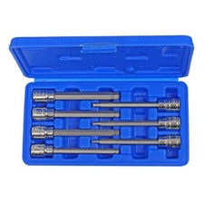 Hex Bit Socket Set Ball End US PRO 3/8" Drive Long reach Allen Key Ratchet Tool