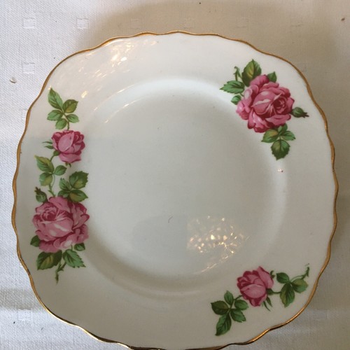 Colclough pink roses single - colclough,