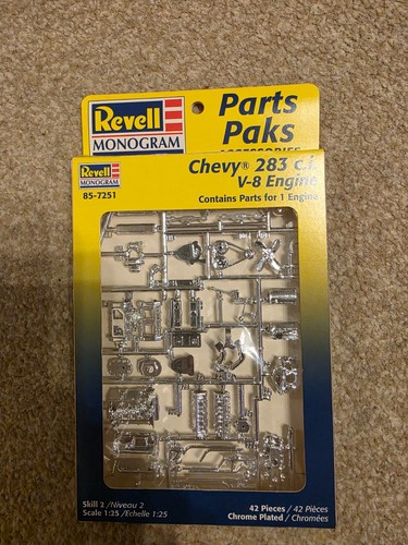 Revell chevy 283c - revell, v8