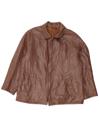 Vintage mens leather jacket - leather, it