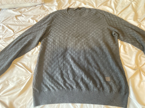 Louis vuitton gray damier knit - vuitton,