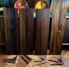 Mid-Century Danish Modern Poul Cadovius Design Rosewood shelves w/brackets