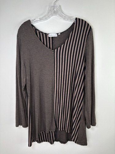 Habitat tunic top - top, black/brown