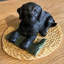 VINTAGE 1980'S BLACK LABRADOR