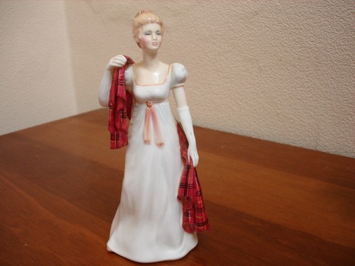 Vtg bone china figurine - bone, by