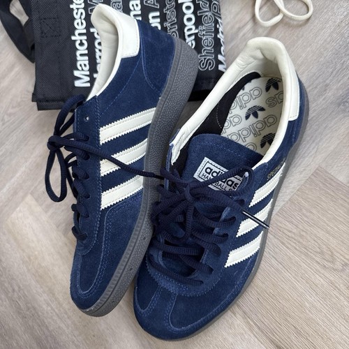 Adidas navy and white - and,