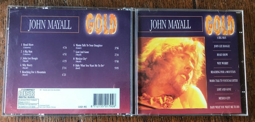 John mayall album - cd, gold