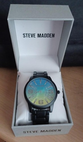 Steve madden iridescent blue - steve,