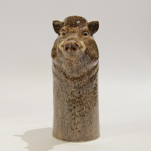 Quail ceramics wild boar - quail,