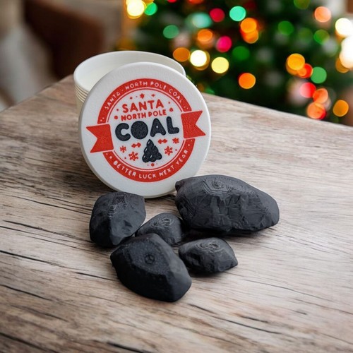 Santa coal for naughty list - coal,