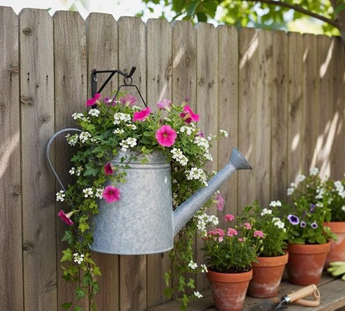 Vintage galvanized metal - vintage, wall