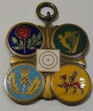 1956 National Small bore Rifle Association Medal Metric League Divn. 11 Medal