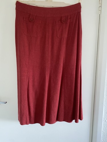 Ellie louise orange linen - louise, linen-mix
