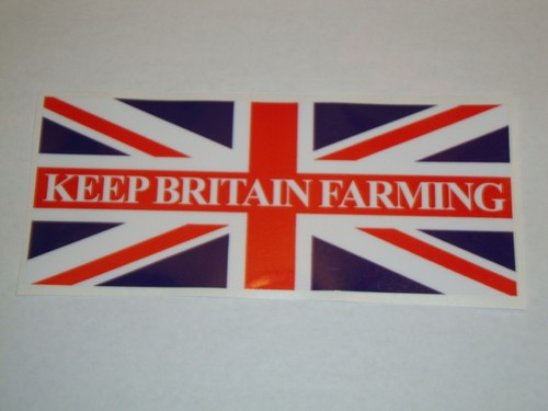 Keep britain farming - x,