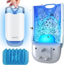 Fly Catcher Indoor, Fruit Fly Trap for Indoors, (1 Device + 6 Refills) Gnat