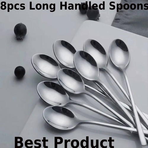 8pcs long handled cocktail - 8pcs,