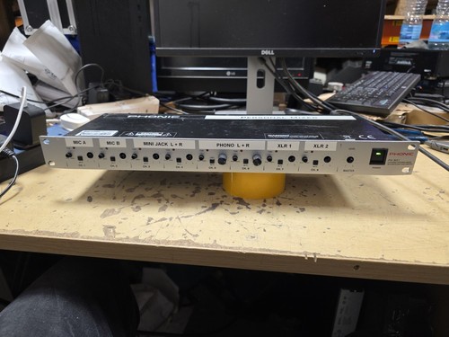 Phonic 801 rack mountable 8 - pm,