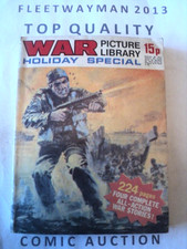 WAR PICTURE LIBRARY HOLIDAY SPECIAL COMIC - 1972 - 15P - FLEETWAY - VGC COMMANDO