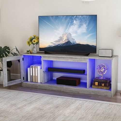 Grey led stand - grey,