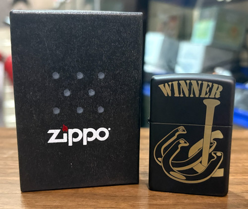 Rare unused zippo winner - unused,